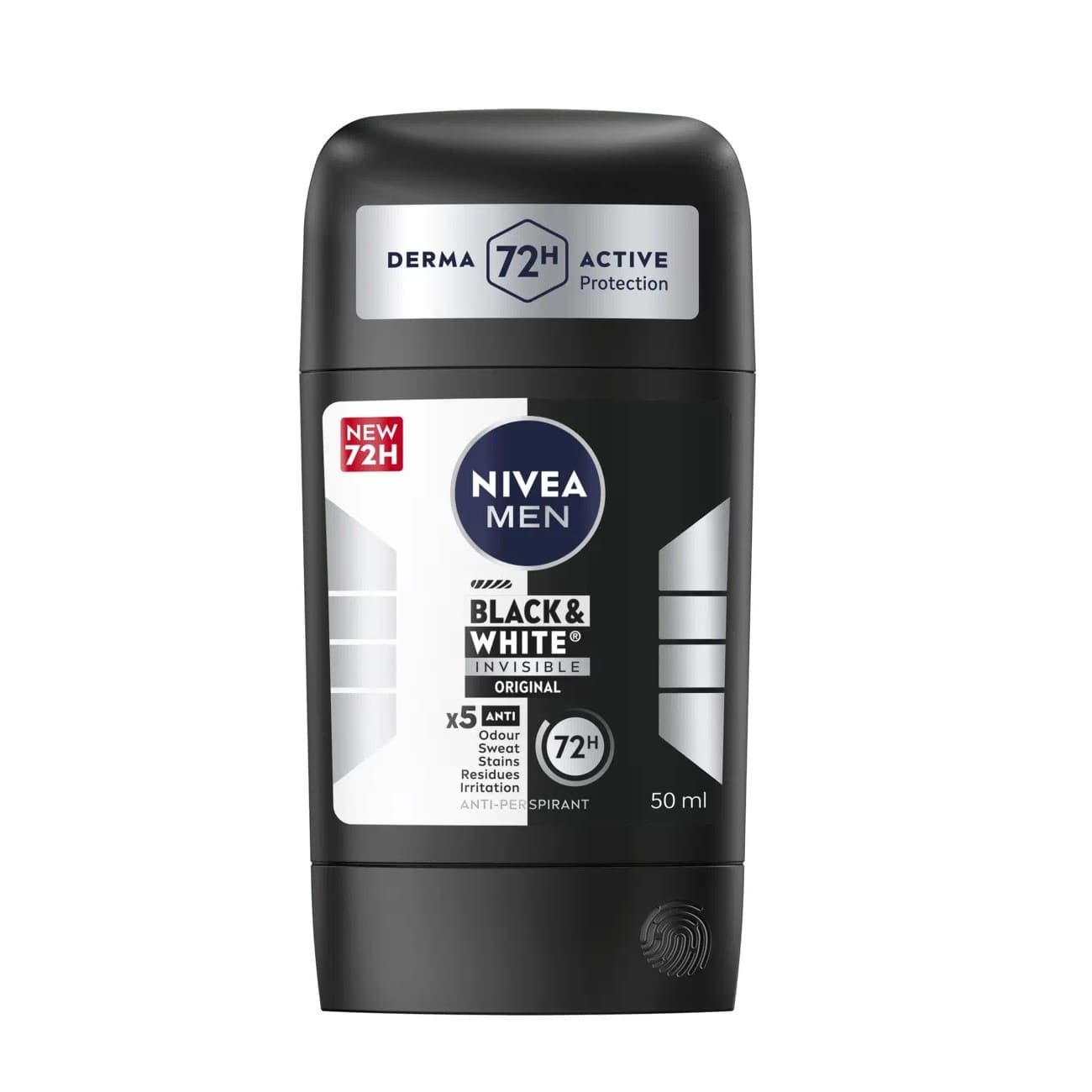 استیک ضد تعریق نیوآ مدل Black & white Invisible Original مردانه 50 میلی لیتر