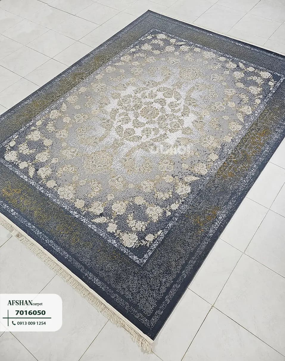 فرش 700 شانه آکرلیک طرح گندم کد 7016050 لیا — تصویر ۹