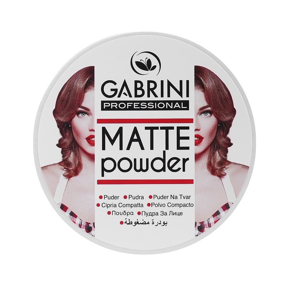 پنکک مات گابرینی مدل Matte Powder شماره 04
