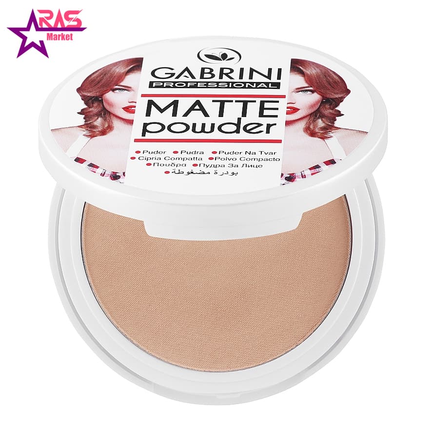 پنکک مات گابرینی مدل Matte Powder شماره 04 — تصویر ۲
