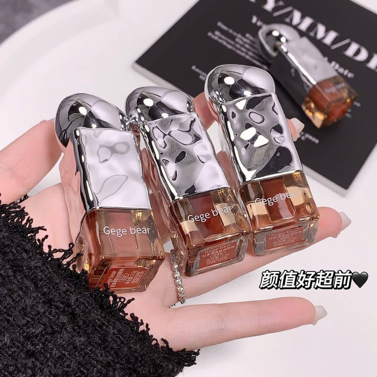 رژلب مایع مخملی Gege Bear مدل Lip Glaze حاوی ویتامین E وارداتی