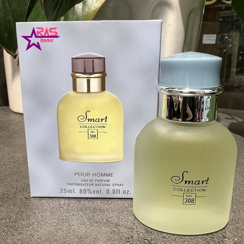 عطر اسمارت کالکشن شماره 308 مدل Dolce and Gabbana Light Blue Pour Homme مردانه 25 میلی لیتر — تصویر ۲