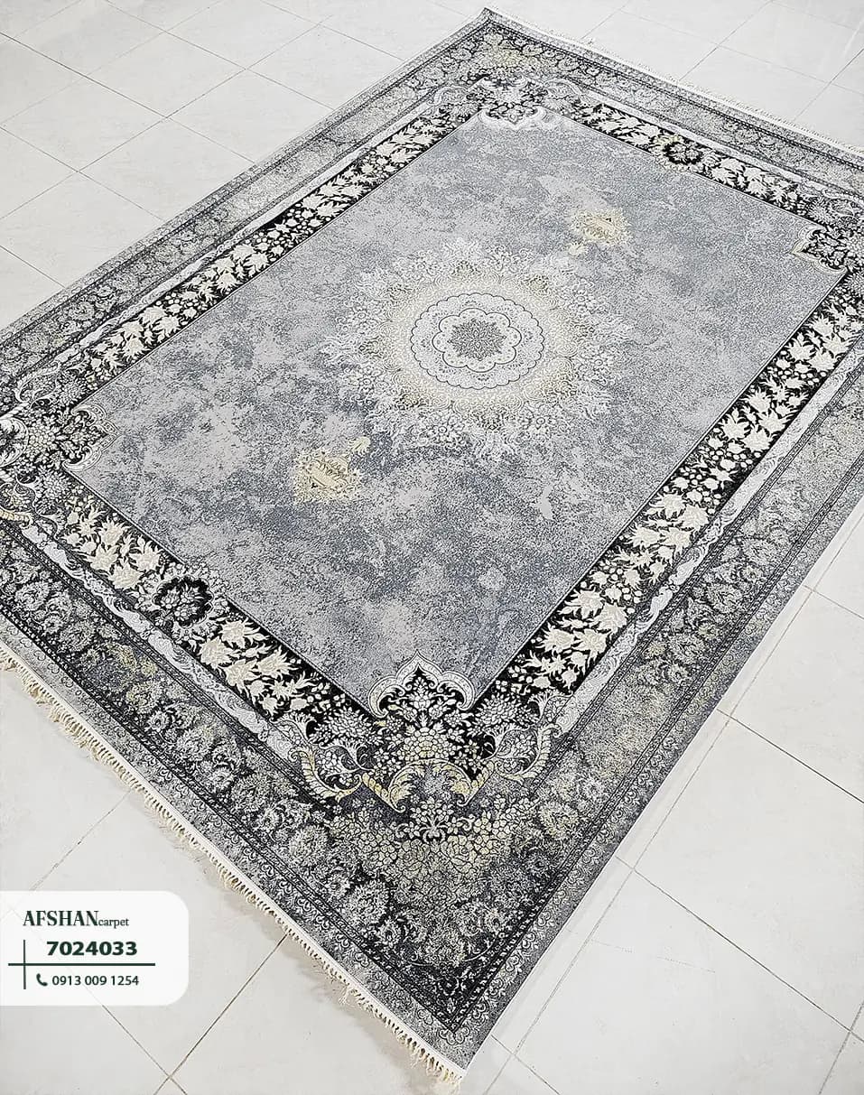 فرش 700 شانه آکرلیک طرح گلاره کد 7024506 آرزو — تصویر ۸
