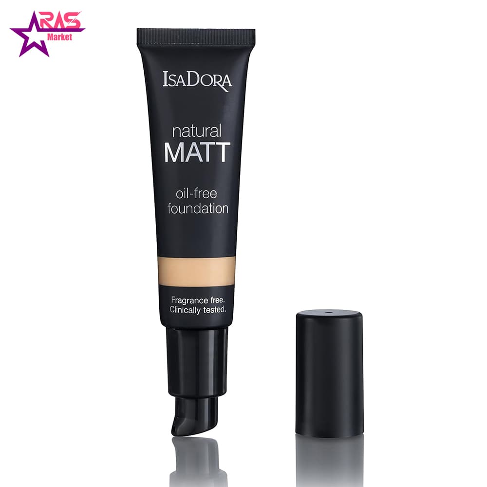 کرم پودر ایزادورا شماره 12 مات مدل MATT SAND سری Natural Matt فاقد چربی 35 میلی لیتر — تصویر ۲