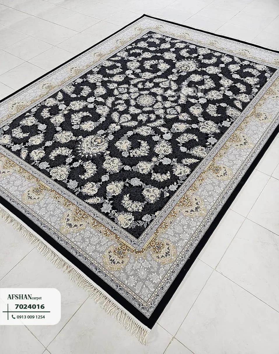 فرش 700 شانه آکرلیک طرح گندم کد 7024016 آرزو