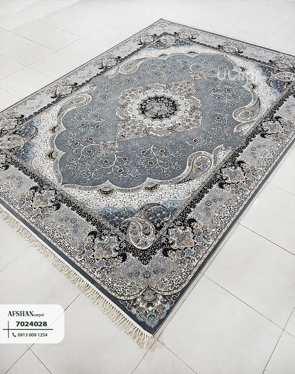 فرش 700 شانه آکرلیک طرح سوگند کد 7024028 آرزو