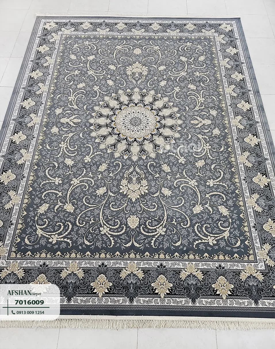 فرش 700 شانه آکرلیک طرح تلناز کد 7016009 لیا — تصویر ۲
