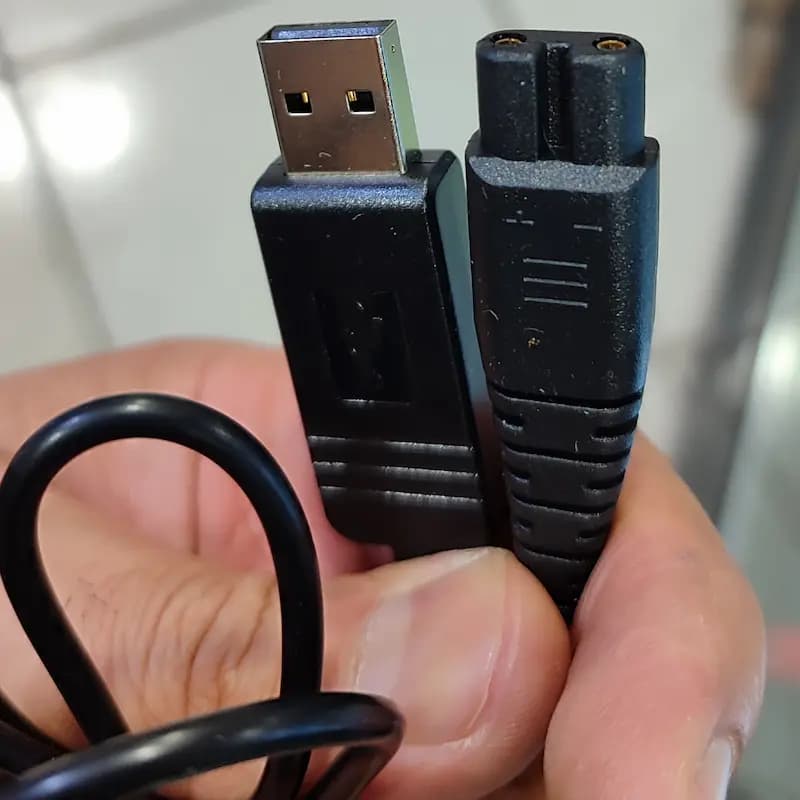کابل تبدیل USB به دوپین ۱ متری — تصویر ۶