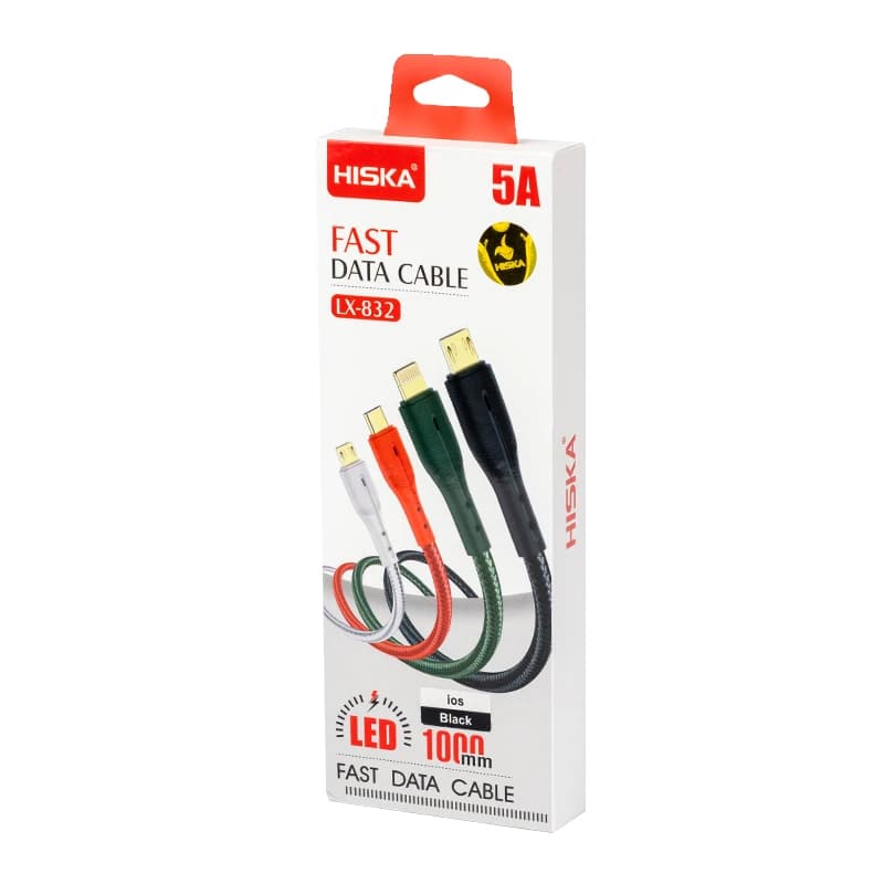کابل تبدیل USB به Micro هیسکا مدل LX-832 طول 1 متر — تصویر ۲
