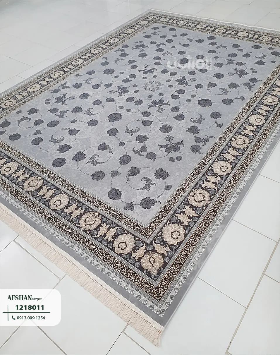 فرش 1200شانه آکرلیک طرح قصر کد 1218010 غزل — تصویر ۸