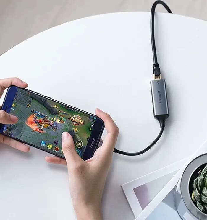 تبدیل USB-C 3.1 GEN1 به Ethernet یوگرین مدل CM199 — تصویر ۸