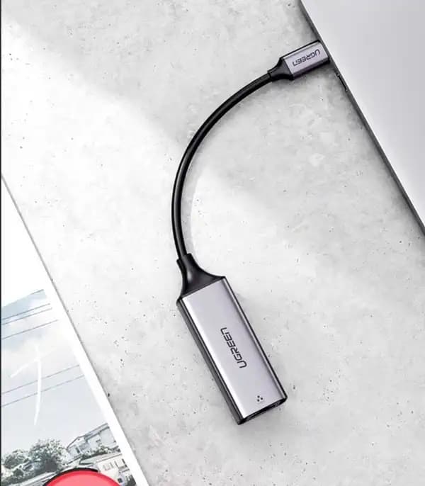 تبدیل USB-C 3.1 GEN1 به Ethernet یوگرین مدل CM199 — تصویر ۲