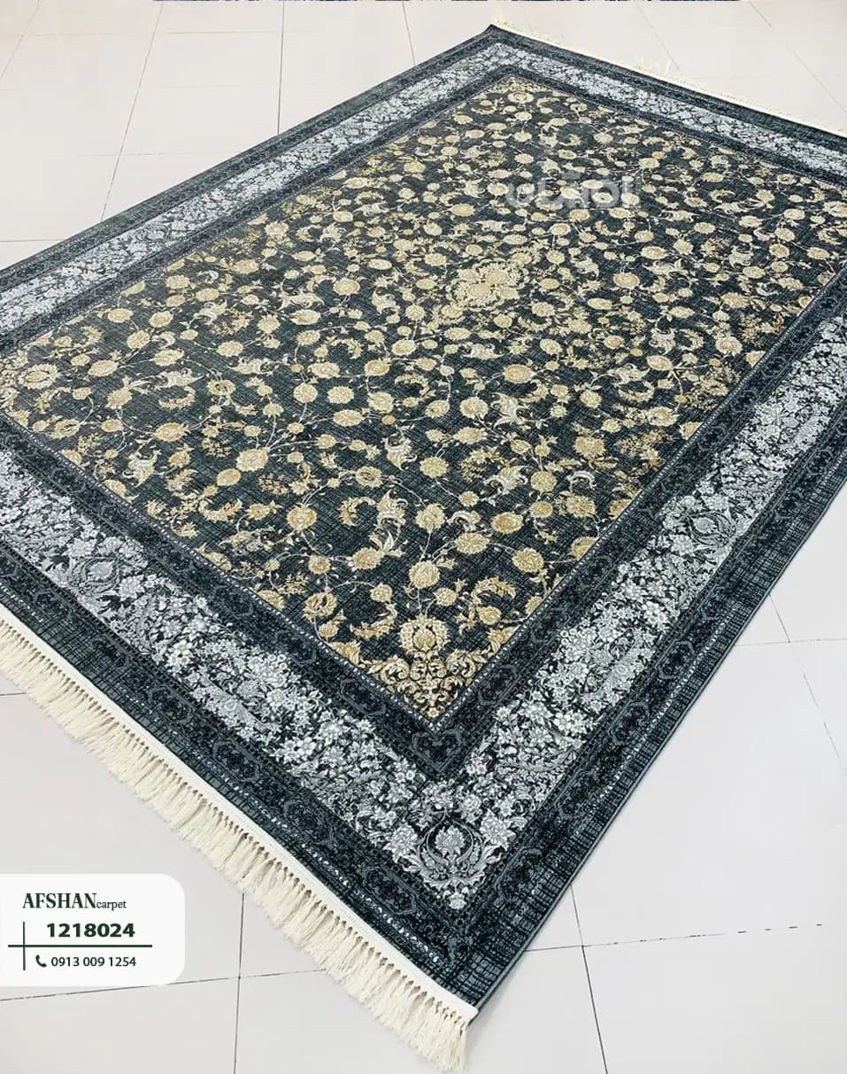 فرش 1200شانه آکرولیک طرح سودا کد 1218024 غزل — تصویر ۷