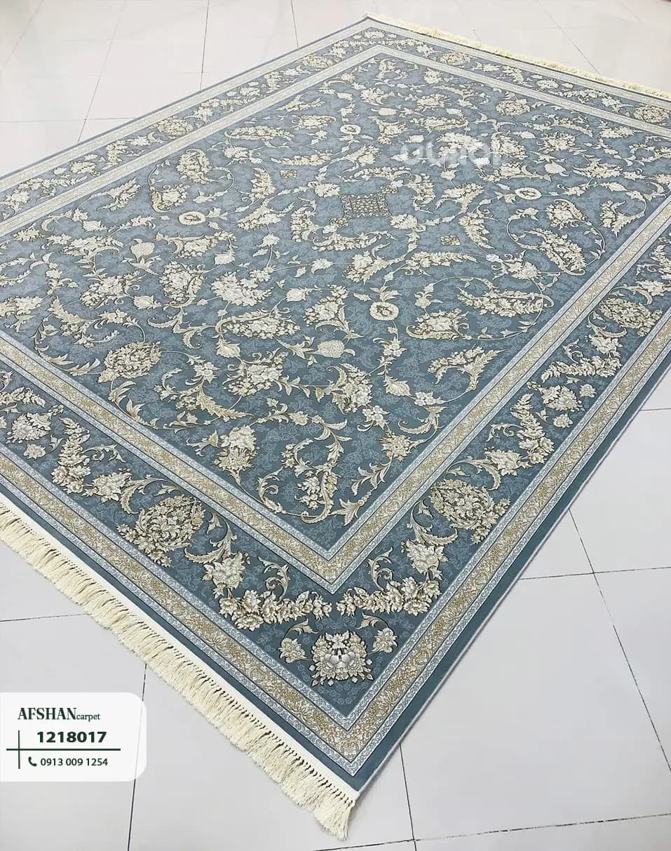 فرش 1200شانه آکرولیک طرح ساحل کد 1218019 غزل — تصویر ۵