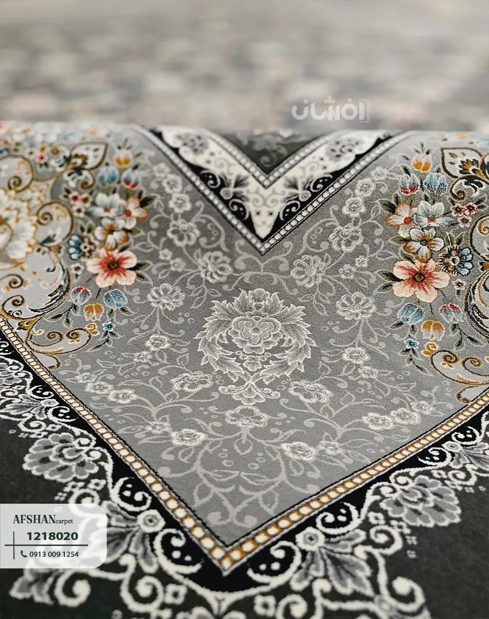 فرش 1200شانه آکرولیک طرح آوا کد 1218020 غزل — تصویر ۱۲