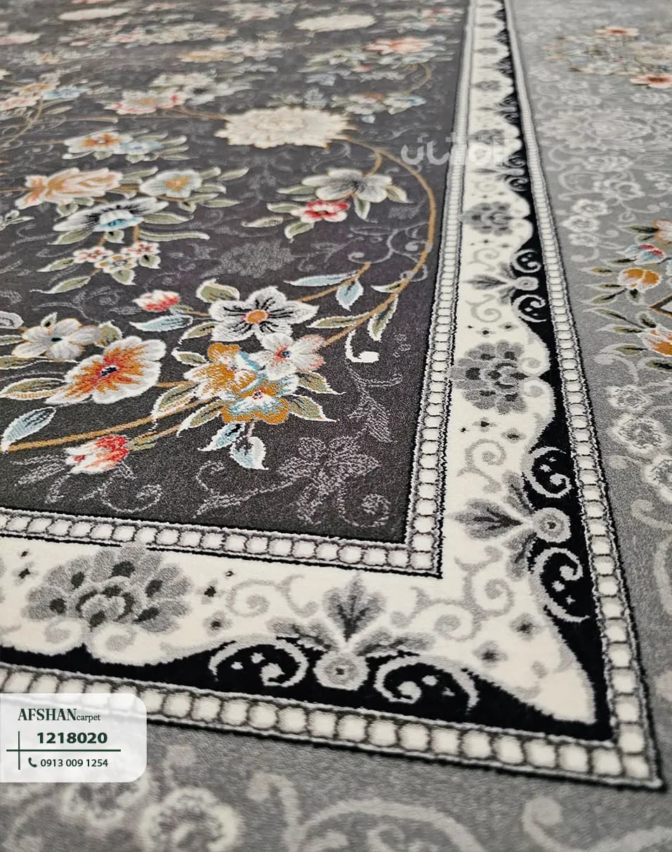فرش 1200شانه آکرولیک طرح آوا کد 1218020 غزل — تصویر ۷
