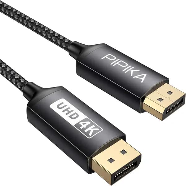 کابل دو سر DisplayPort مدل PIPIKA با طول 2 متر 4k — تصویر ۸