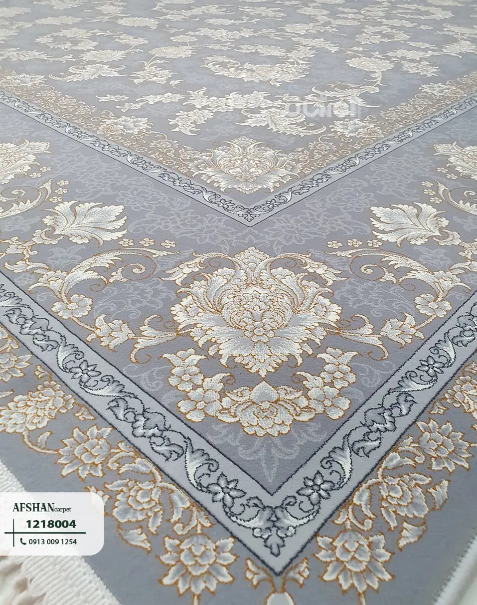 فرش 1200شانه آکرولیک طرح آنیتا کد 1218004 غزل — تصویر ۴