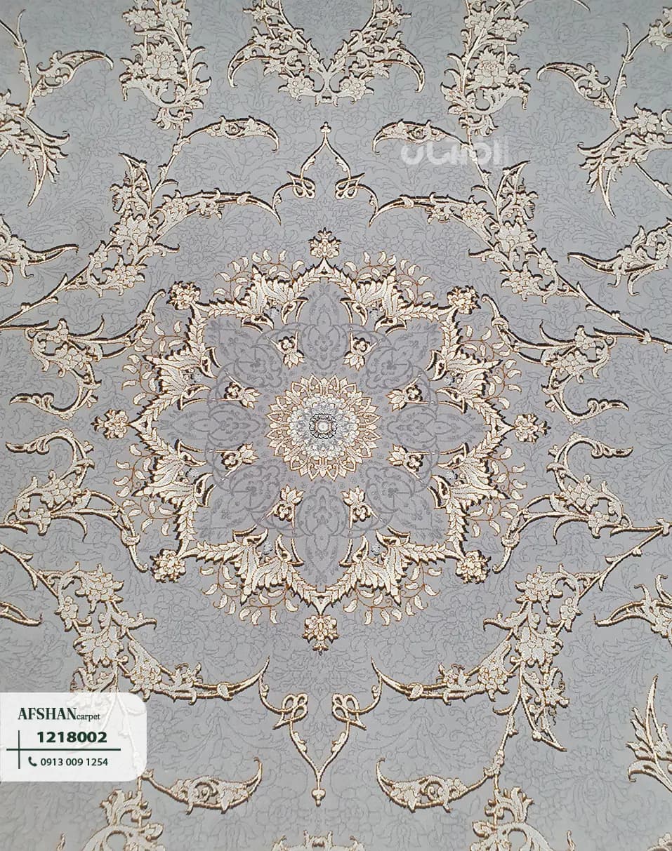 فرش 1200 شانه آکرلیک طرح آنا کد 1218003 غزل — تصویر ۲