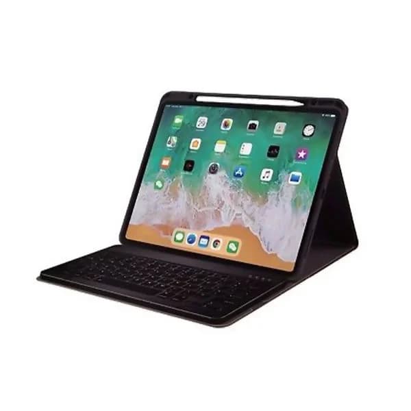 کاور تبلت و کیبورد بلوتوثی برای ipad 10.2 اینچ نسل 7،8،9،و ایر3 و ایرپرو