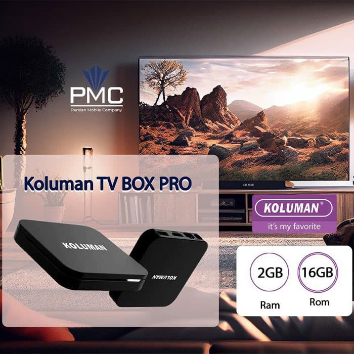 اندروید باکس کلومن مدل TV BOX PRO — تصویر ۸