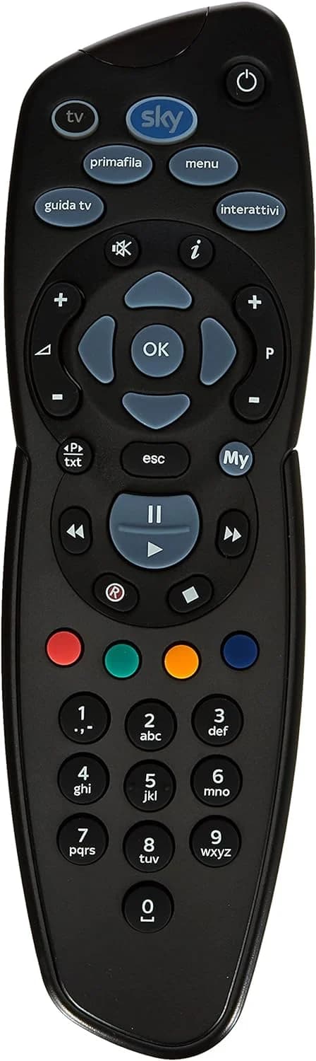 کنترل از راه دور MySKY One For All مناسب رسیور و تلویزیون My Sky HD اصلی آلمانی