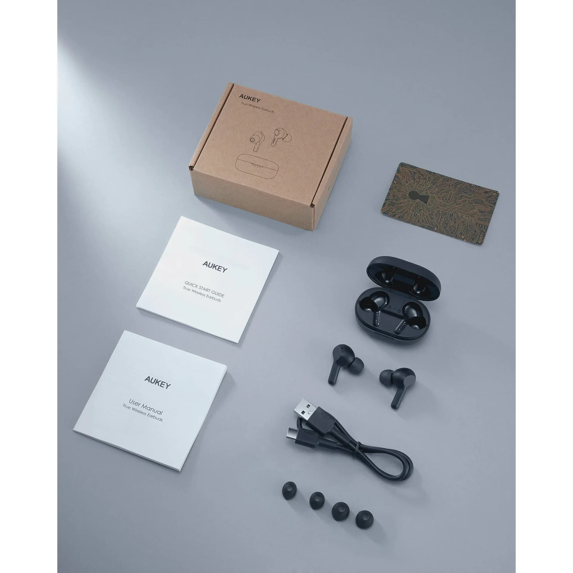 ایرپاد بلوتوثی ضدآب AUKEY EP-T25 لمسی — تصویر ۲