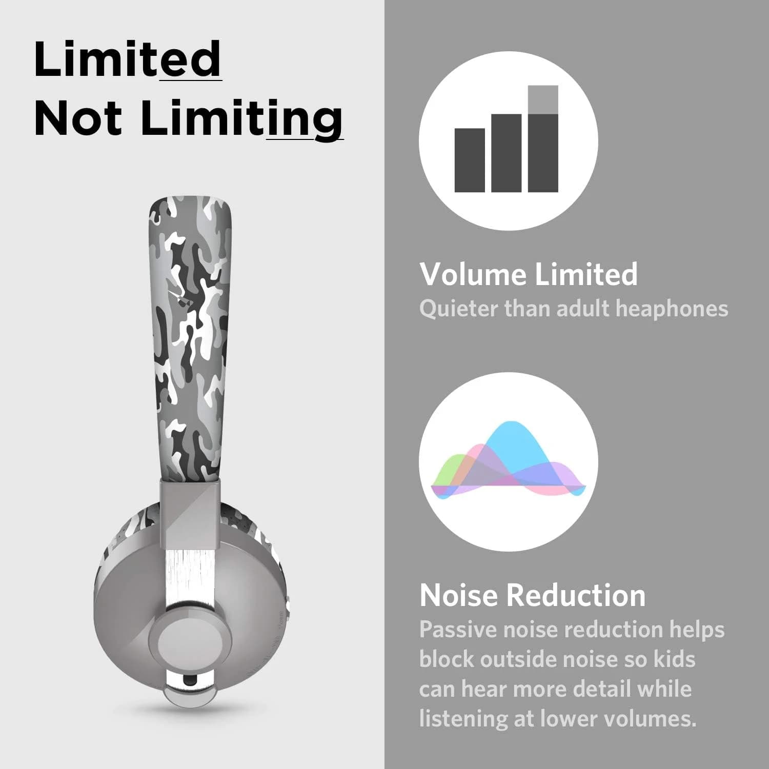 هدفون بلوتوث کودکان مدل LilGadgets Untangled Pro Wireless Kids — تصویر ۵