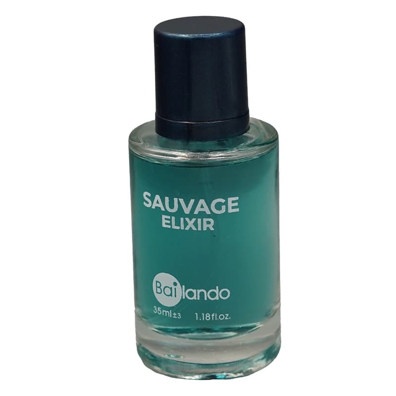 عطر جیبی مردانه بایلندو مدل SAUVAGE ELIXIR حجم 35 میلی‌لیتر