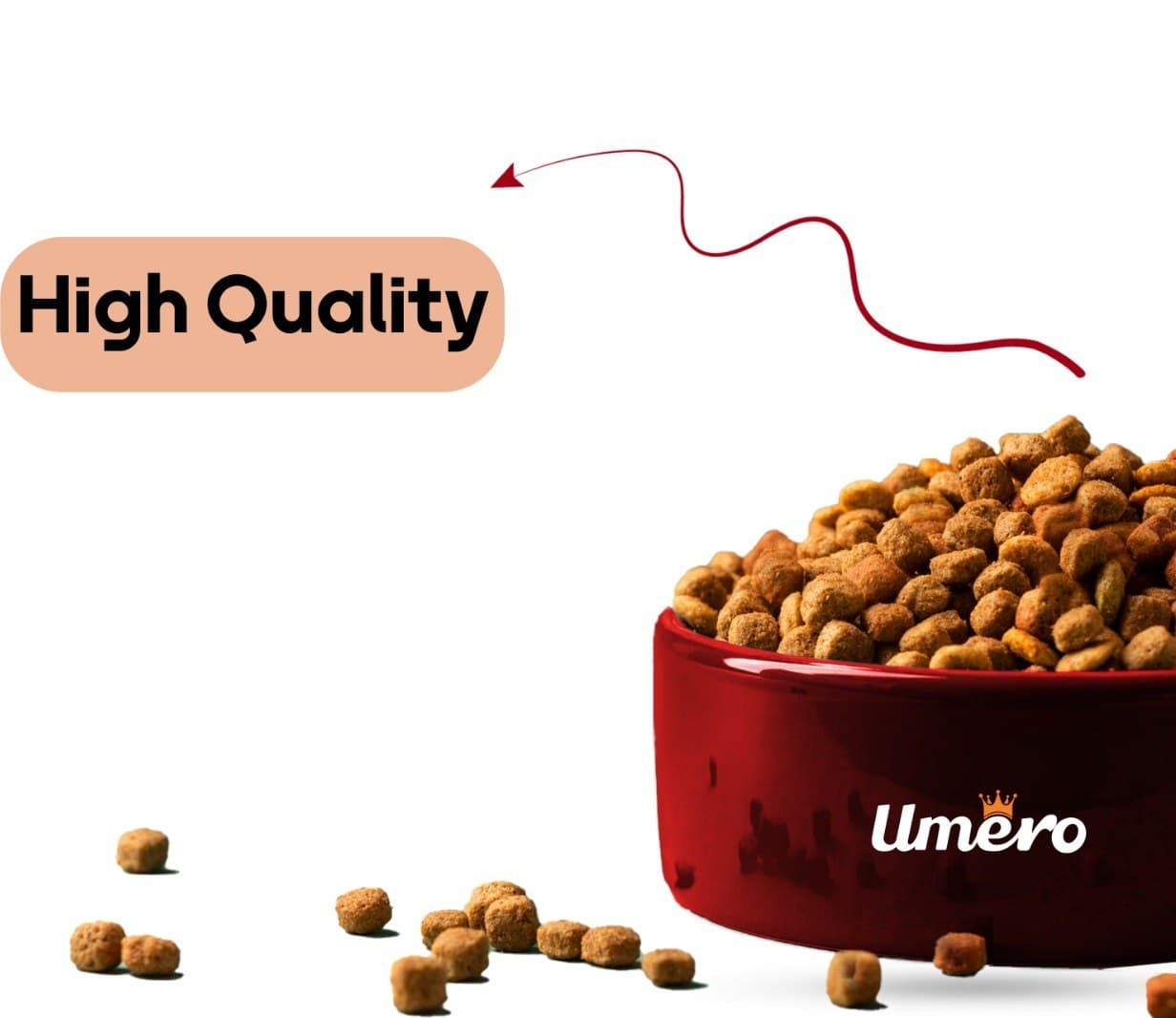 غذای خشک گربه بالغ اومرو Umero Cat Food وزن 10 گیلوگرم — تصویر ۴