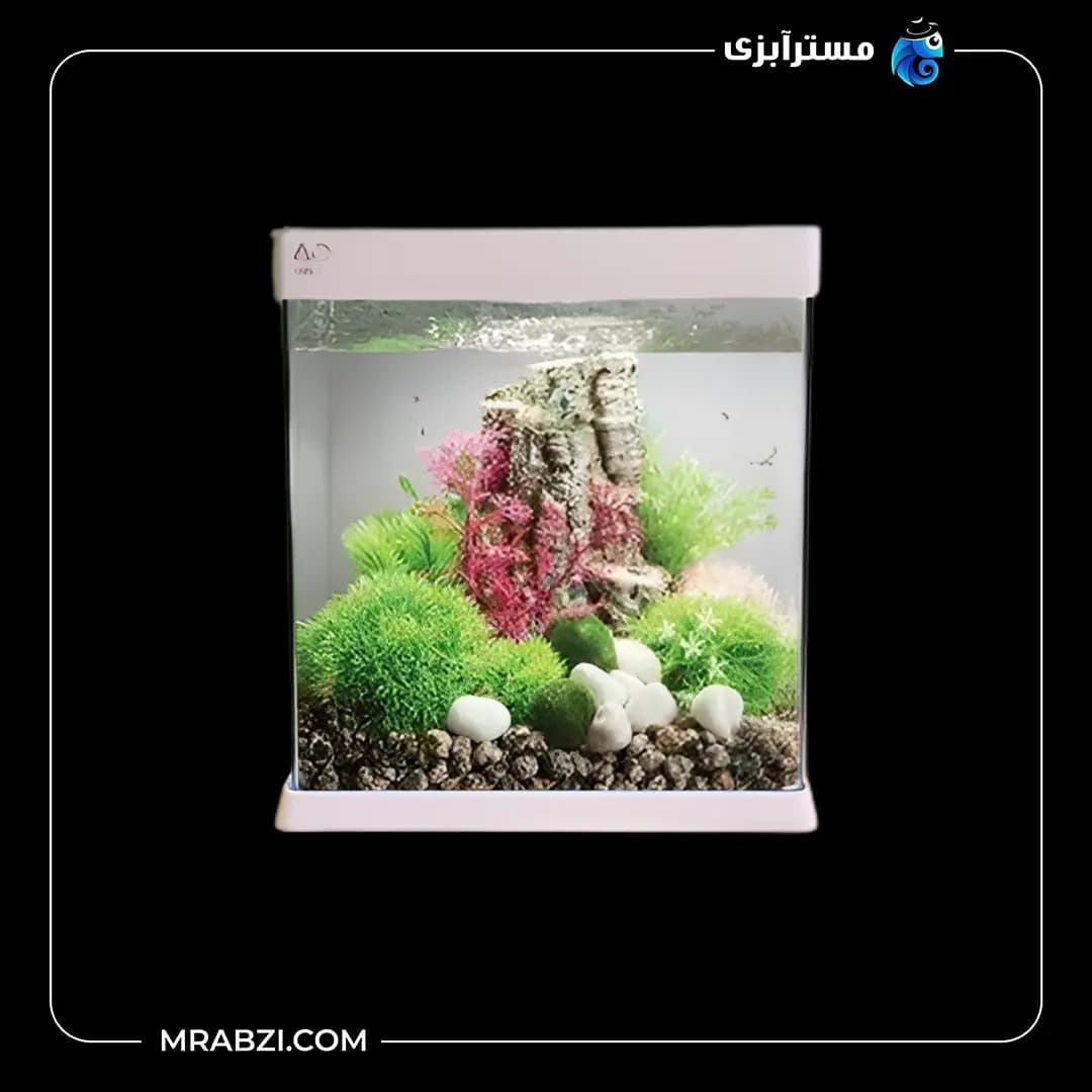 آکواریوم شیشه خم قاب دار آکوا مدل GH-600 — تصویر ۳