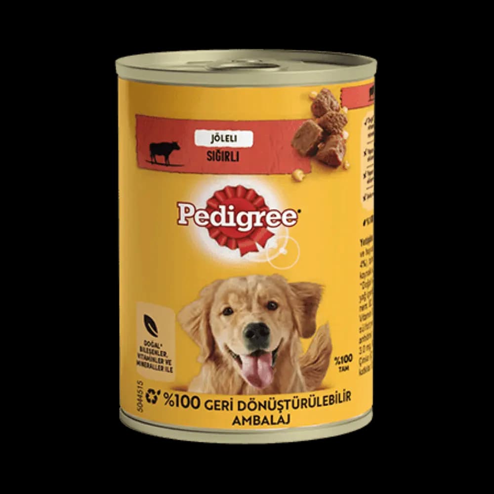کنسرو سگ پدیگری طعم گوشت گاو Pedigree Beef وزن 400 گرم — تصویر ۲