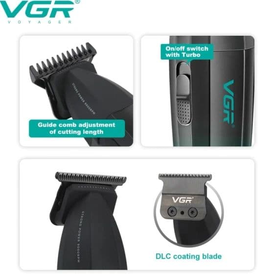 ماشین اصلاح موی سر و صورت وی جی آر مدل V-906 — تصویر ۲