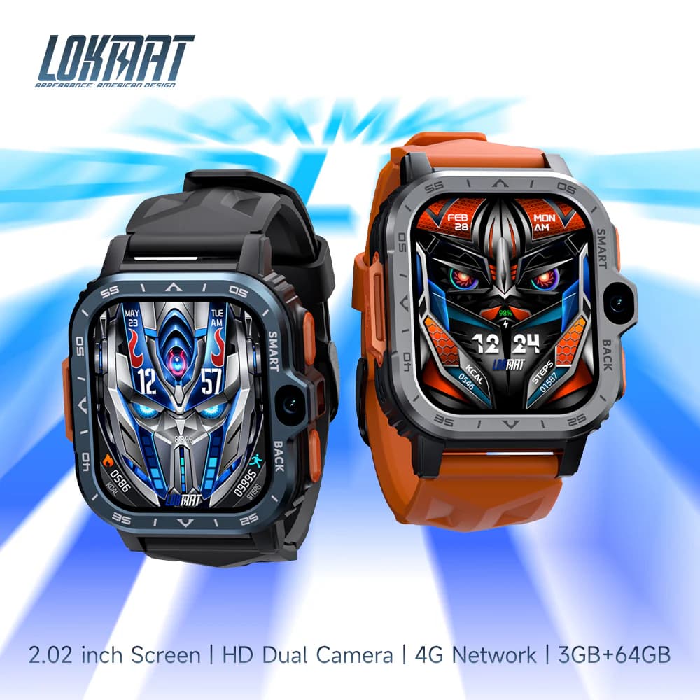 ساعت هوشمند سیم کارت خور اندروید LOKMAT مدل 4MAX — تصویر ۱۰
