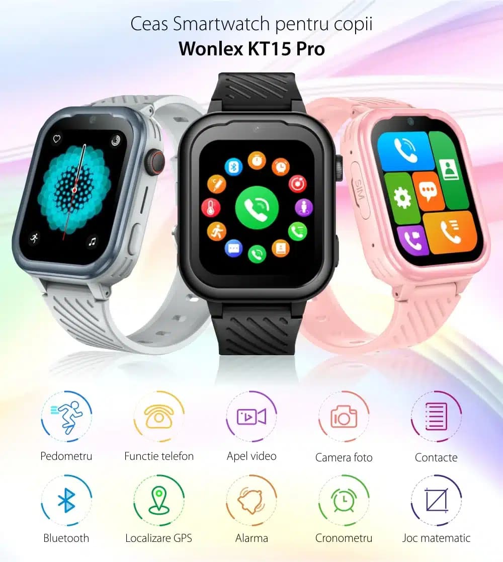 ساعت هوشمند ردیاب ونلکس مدل kt15pro — تصویر ۷