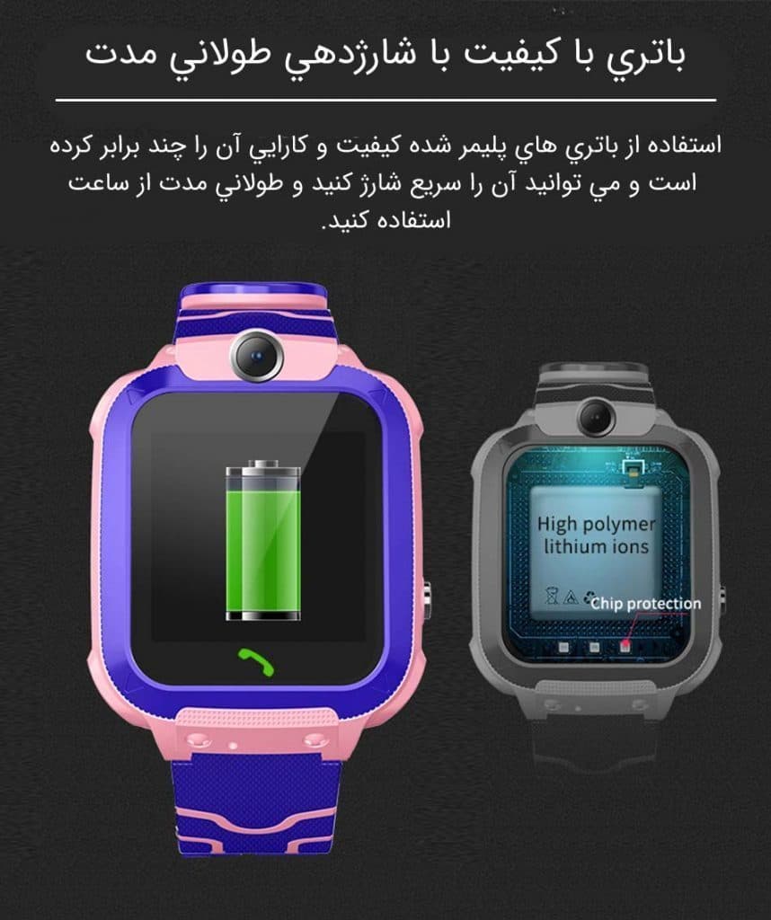 ساعت هوشمند ردیاب کودک ونلکس مدل GW600S — تصویر ۳
