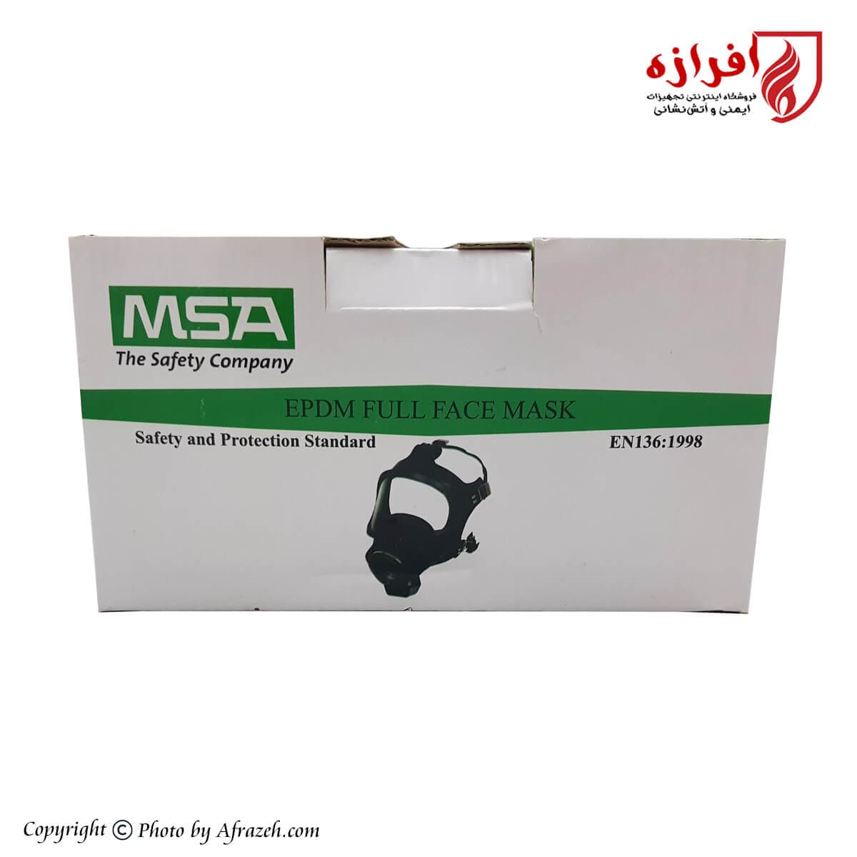 ماسک تمام‌صورت MSA مدل EPDM — تصویر ۲