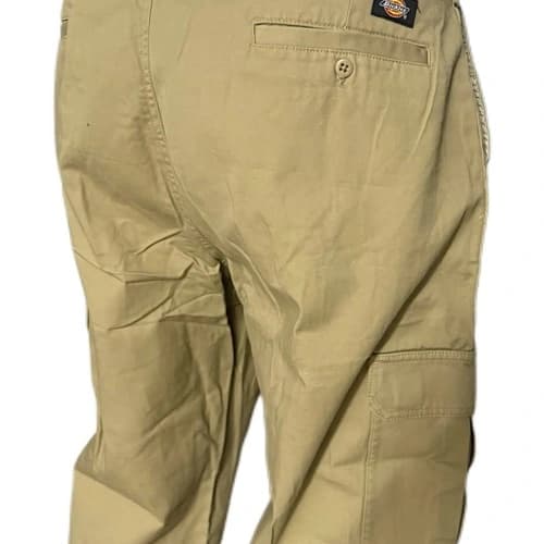 شلوار شیش جیب Dickies کرمی مدل بگ — تصویر ۴