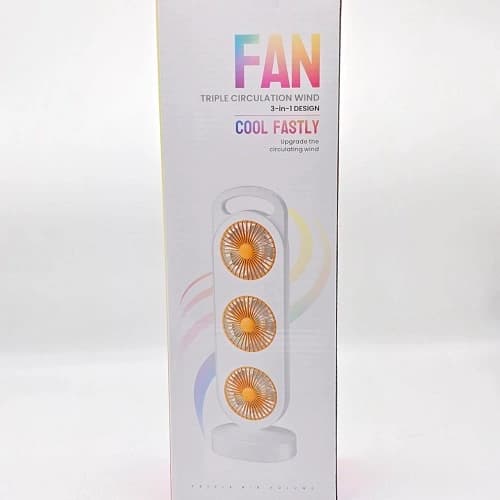 پنکه شارژی cool مدل 3in1 — تصویر ۲