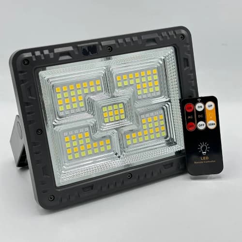 پرژكتور شارژي ١٠٠ وات خورشيدي مدل fa8028 — تصویر ۹