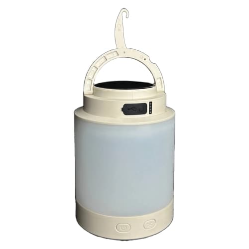 چراغ قوه کمپینگ شارژی مدل خورشیدی دوقلو — تصویر ۹