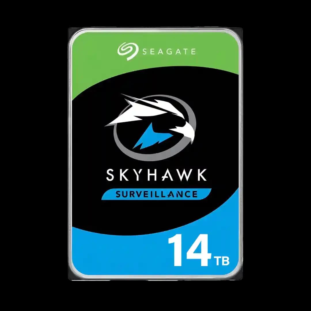 هارد دیسک اینترنال چهارده ترابایت اسکای هاوک سیگیت مدل Seagate Skyhawk ظرفیت 14TB