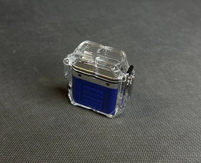 فندک برقی المنتی مدل Blue | چراغ قوه شارژی — تصویر ۵
