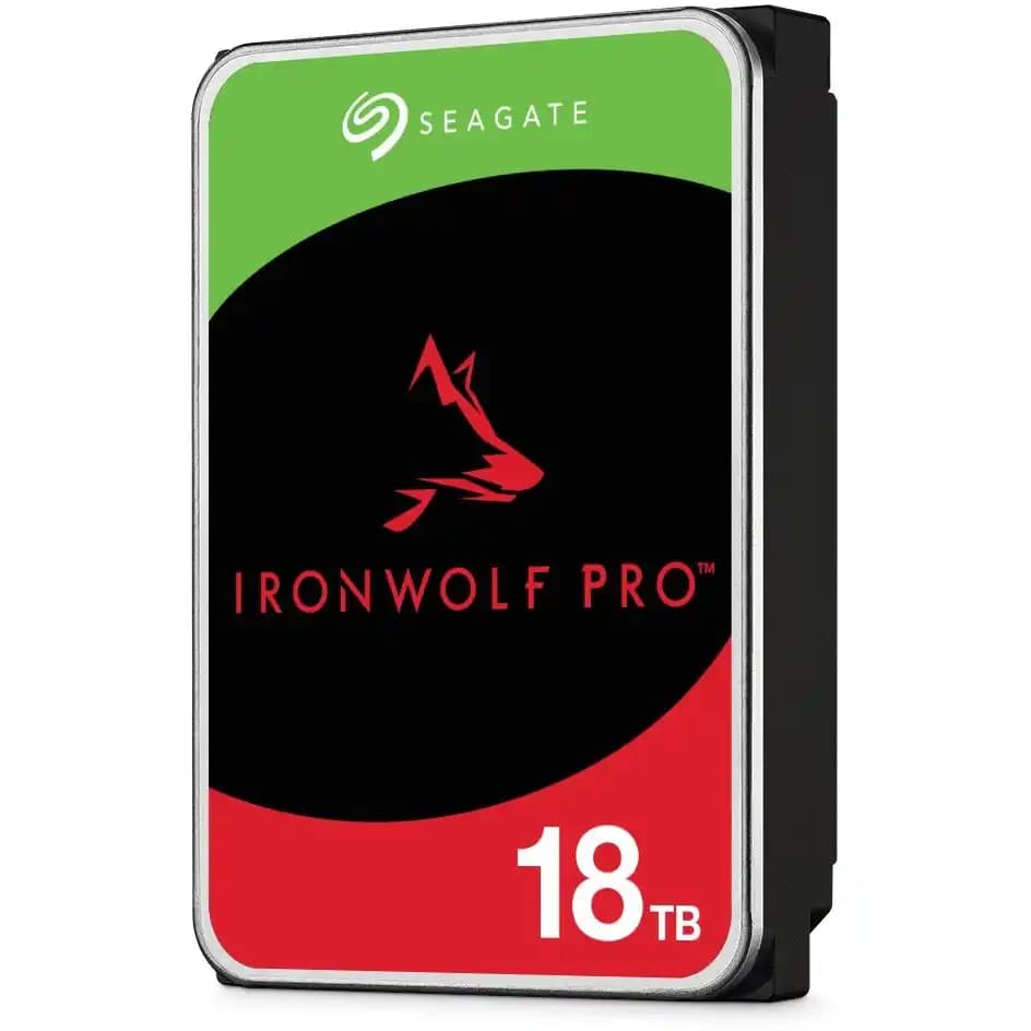 هارد دیسک اینترنال سیگیت مدل Ironwolf Pro ظرفیت 18 ترابایت آیرون ولف ST18000NE000
