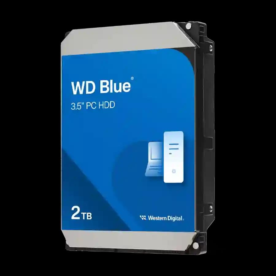 هارد دیسک اینترنال وسترن دیجیتال مدل Blue Edition ظرفیت 2 ترابایت WD20EZAZ