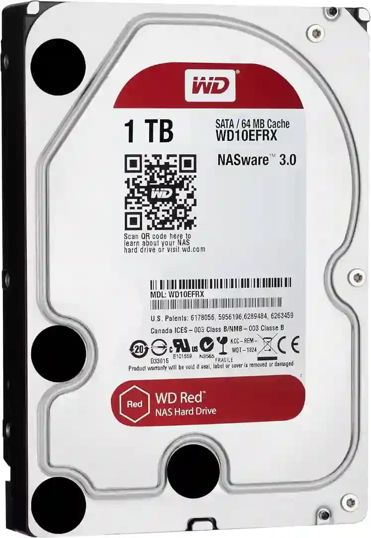 هارد دیسک اینترنال وسترن دیجیتال مدل Red Edition ظرفیت 1 ترابایت WD10EFRX — تصویر ۲