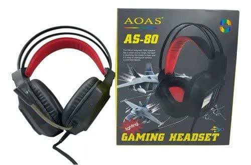 هدفون گیمینگ میکروفن دار مدل AS80