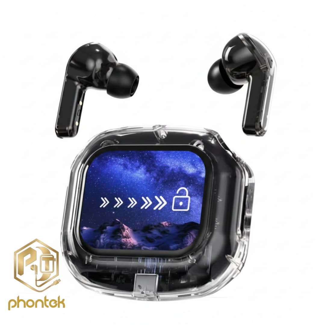 ایرپاد بی سیم airmax با نمایشگر لمسی + شارژر هدیه