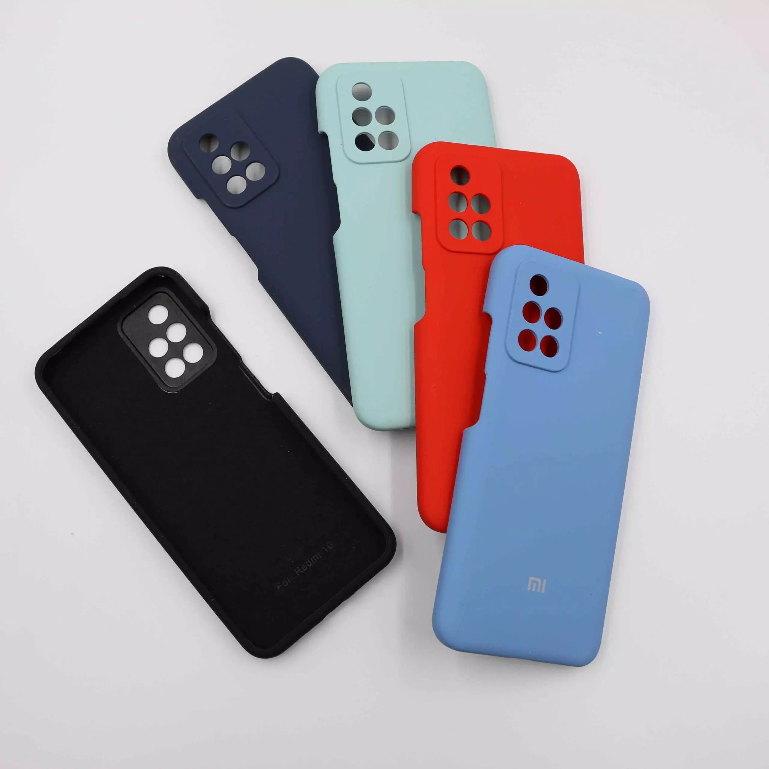 کاور سیلیکونی اورجینال شیائومی مدل Redmi 10 رنگ مشکی - آیهان لند | سامانه جامع فروشگاه اینترنتی — تصویر ۴