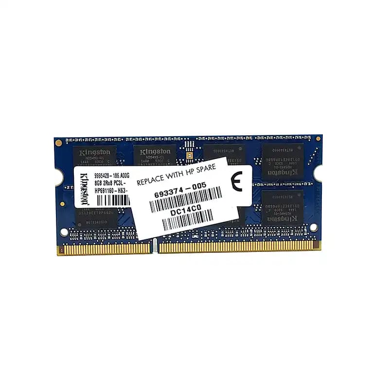 رم لپ تاپ استوک کینگستون مدل PC3 8GB DDR3 12800MHz